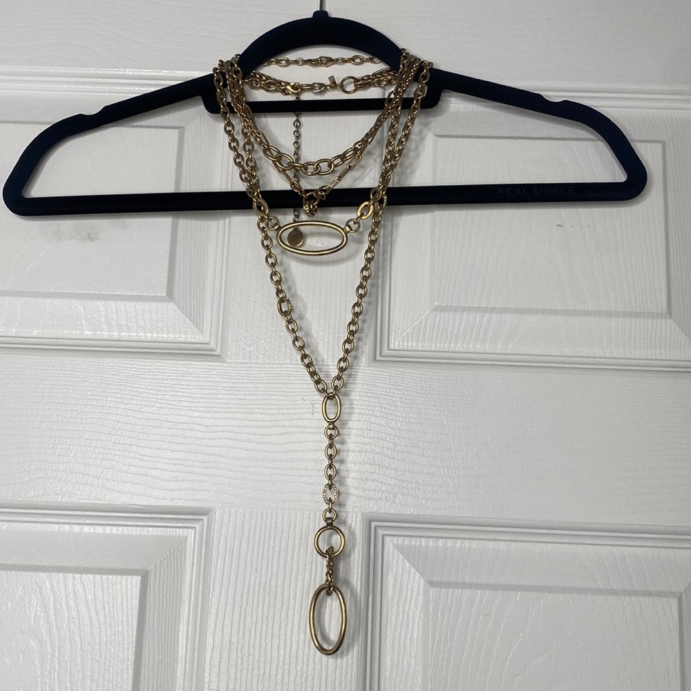 WHBM multi layers necklace